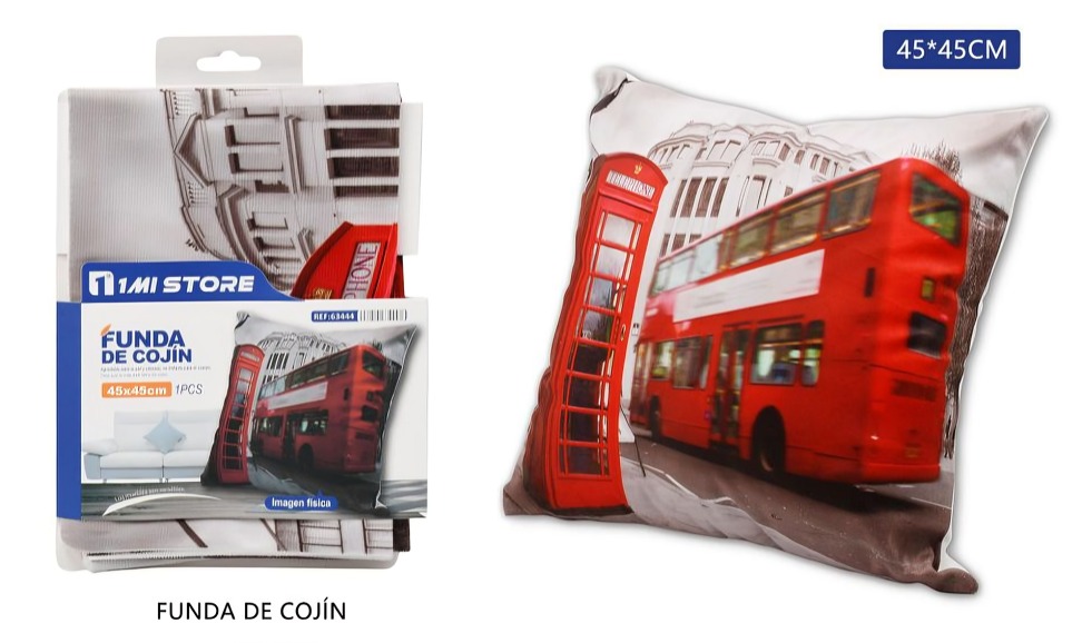 FUNDA DE COJÍN DISEÑOS 45X45 CM - 2