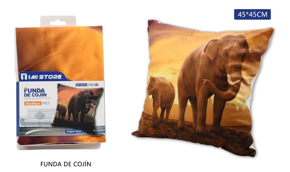 FUNDA DE COJÍN DISEÑOS 45X45 CM - 2
