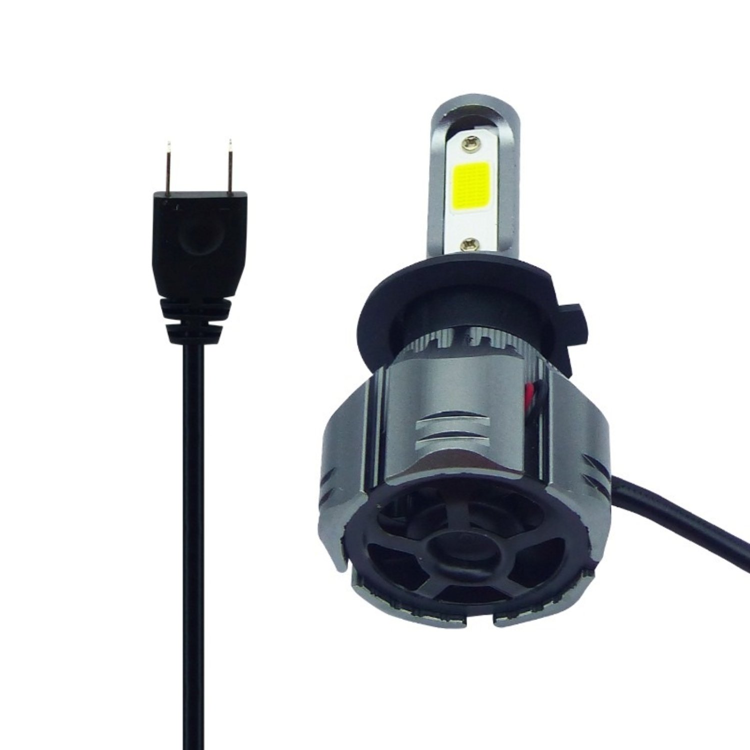 AMPOLLETA KIT LED H-7 MOD.R-11 150W 12.000LM BLANCO CON VENTILADOR 12/24 VOLT CAJA - 1