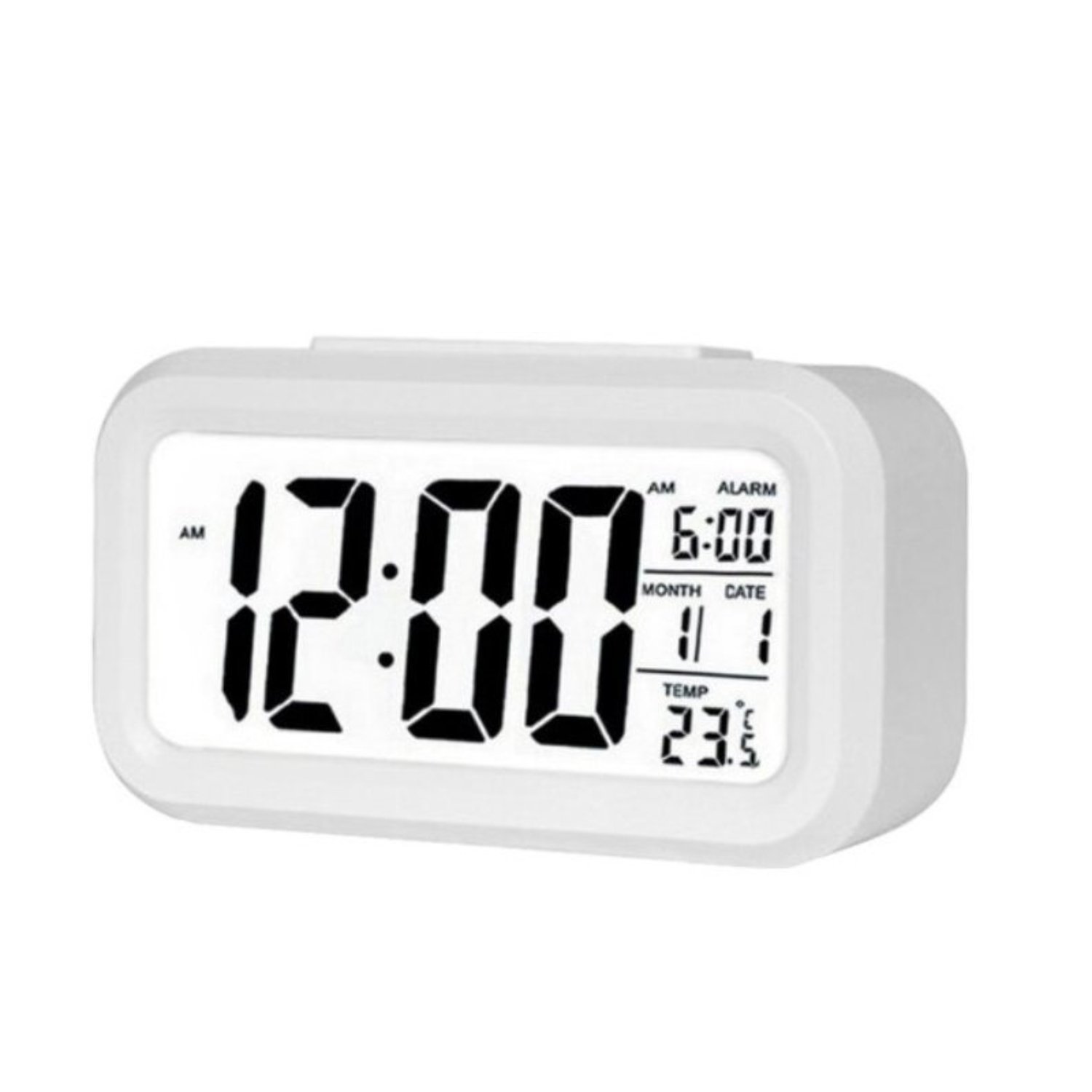 RELOJ DESPERTADOR DIGITAL LCD - 1