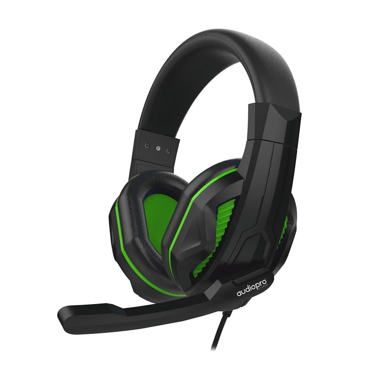 AUDIFONOS GAMER PS4 XBOX PC VERDE - 2