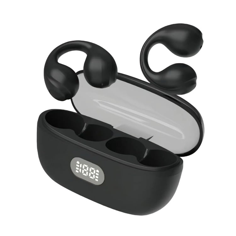 AURICULARES CON CLIP AJUSTE PERFECTO F50 NEGRO - 2
