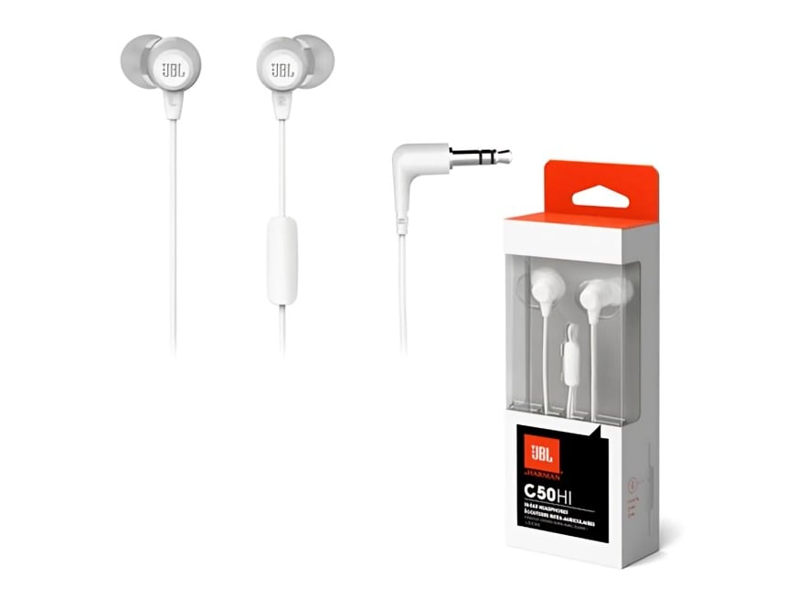 AUDIFONO JBL IN EAR C50HI BLANCO - 3