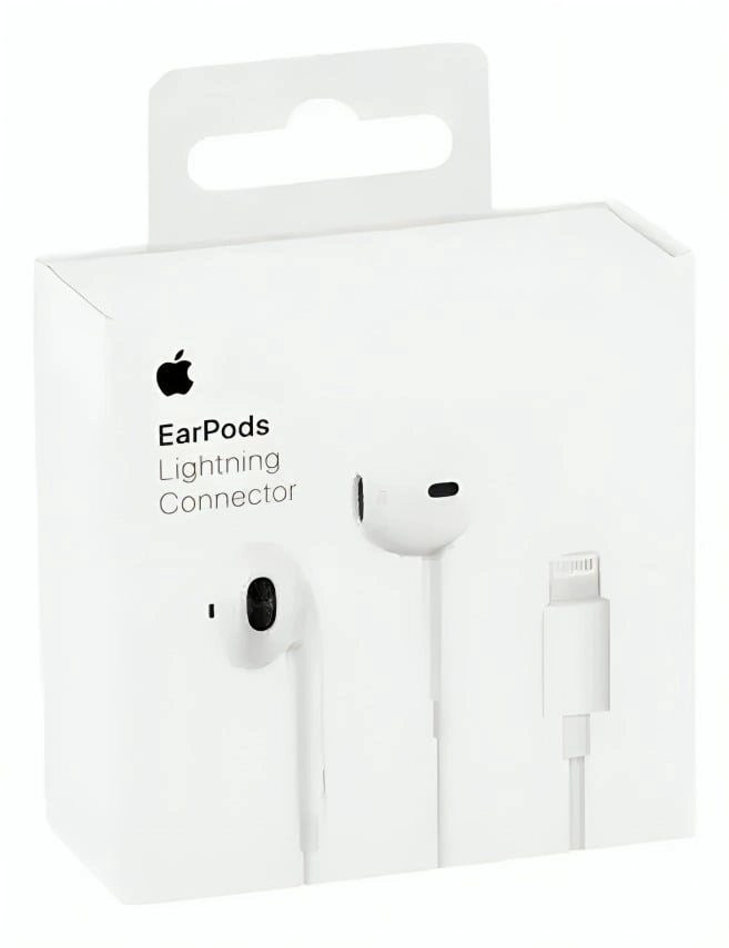 AUDÍFONOS MANOS LIBRES EARPODS CONECTOR LIGHTNING PARA IPHONE - 2