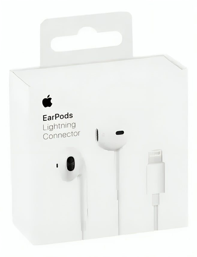 AUDÍFONOS MANOS LIBRES EARPODS CONECTOR LIGHTNING PARA IPHONE - 2