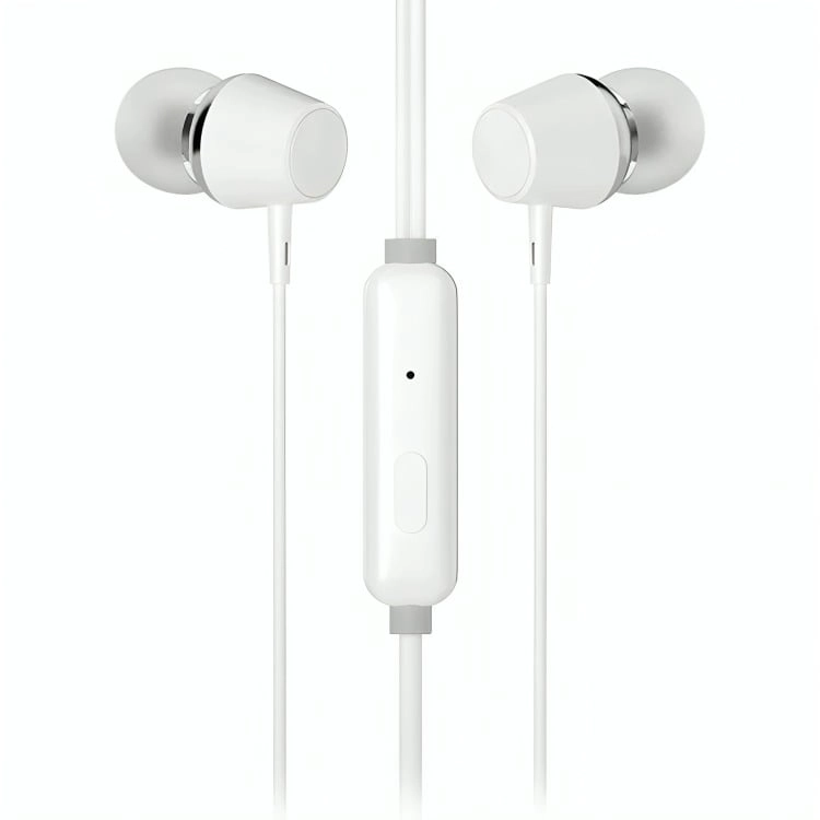 AUDIFONOS IN EAR DHE-7000 BLANCOS - 2