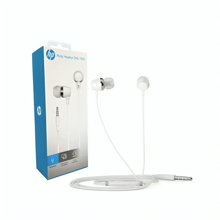 AUDIFONOS IN EAR DHE-7000 BLANCOS - 3