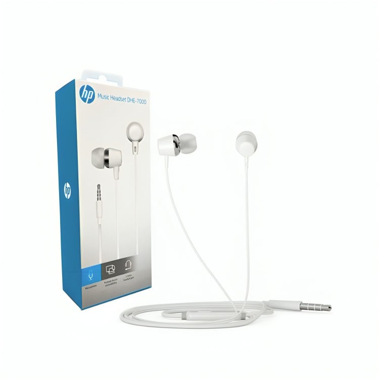 AUDIFONOS IN EAR DHE-7000 BLANCOS - 3