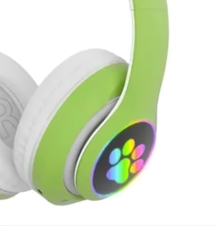 AUDIFONO GATO - VERDE - 1