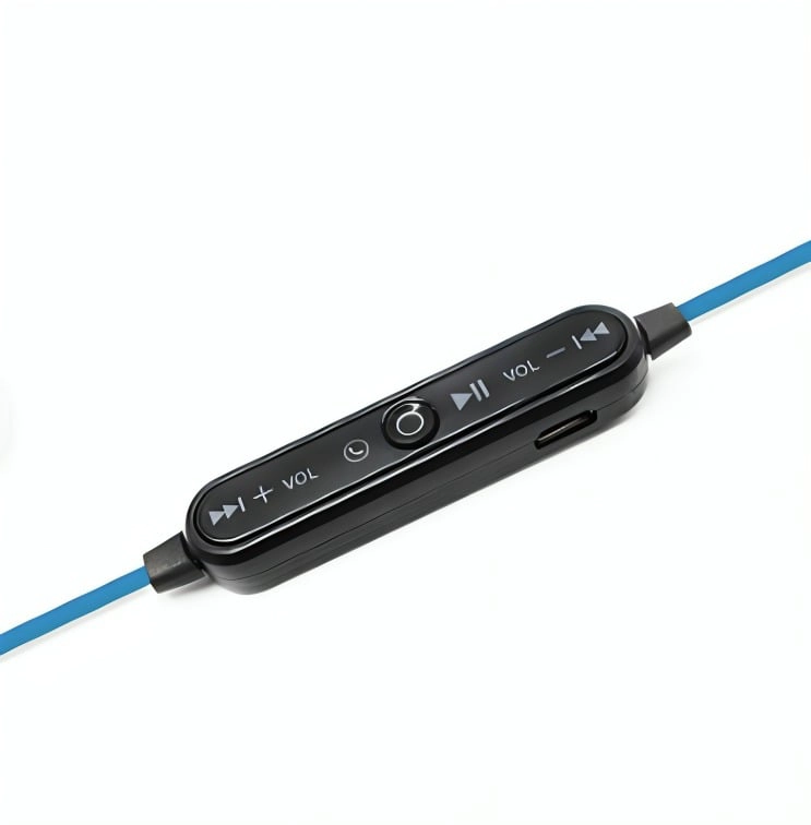 AUDIFONO BLUETOOTH HEADSET DEPORTIVO. BLUE - 2
