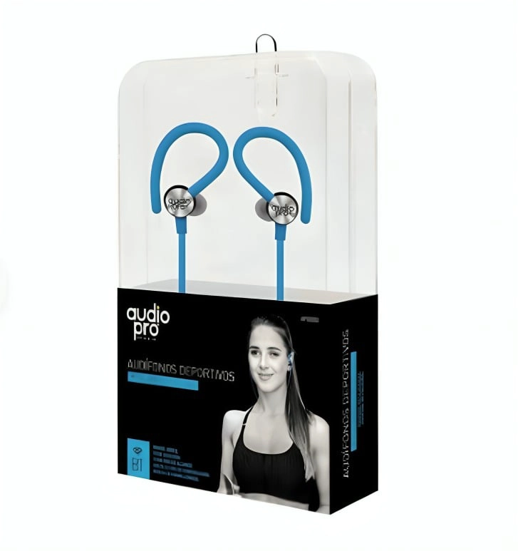 AUDIFONO BLUETOOTH HEADSET DEPORTIVO. BLUE - 3