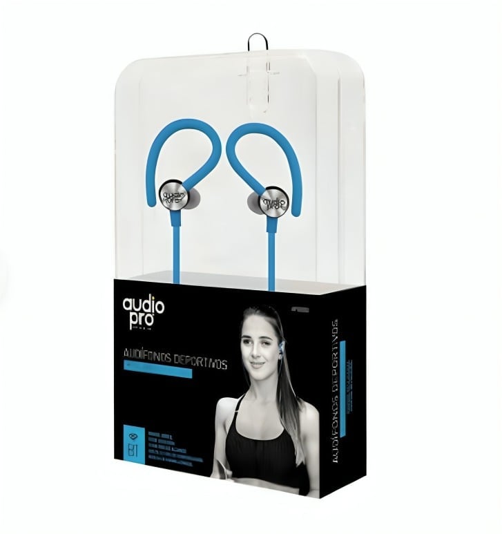 AUDIFONO BLUETOOTH HEADSET DEPORTIVO. BLUE - 3
