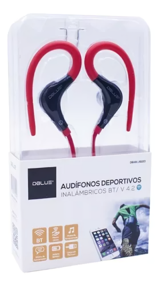 AUDIFONO DBLUE BLUETOOTH HEADSET DEPORTIVO BLUE - 1