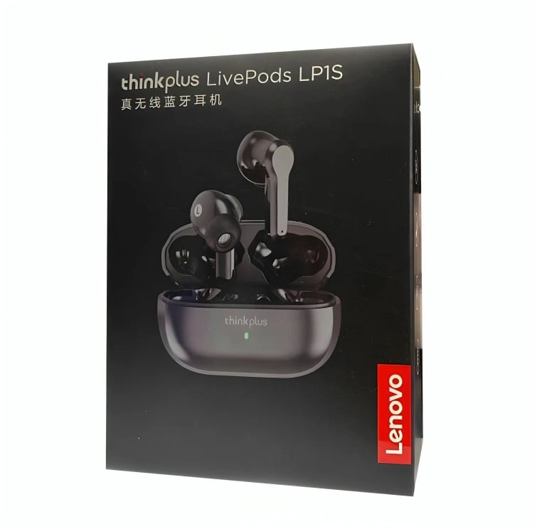 LENOVO - AUDIFONOS IN-EAR INALÁMBRICOS LP1S LIVEPODS - BLACK - 1