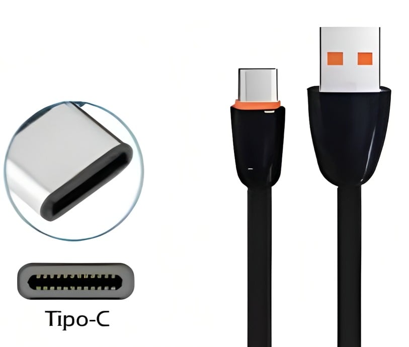 CABLE TIPO C PARA CELULARES BLACK - 2