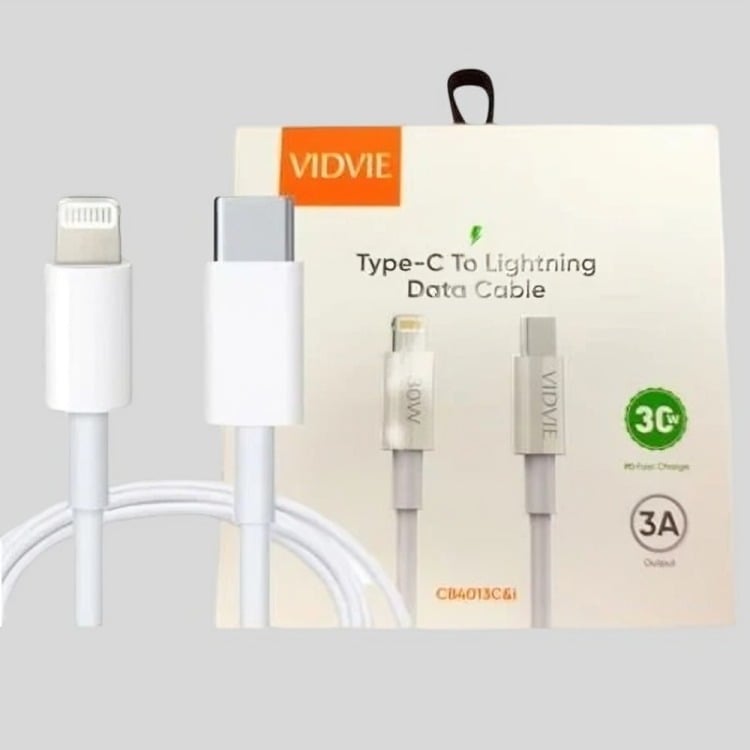 CABLE DATOS Y CARGA COMPATIBLE CON IPHONE IPAD IPOD TIPO C - LIGHTNING - 2