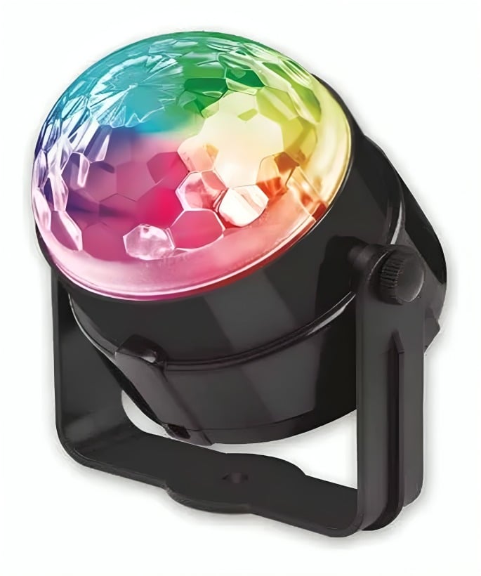 BOLA DE LUZ LED MULTICOLOR PARA FIESTAS CON CONTROL REMOTO - 2