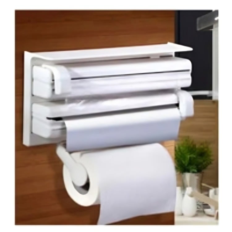 MUEBLE DISPENSADOR DE PAPEL COCINA 3 EN 1 - 2