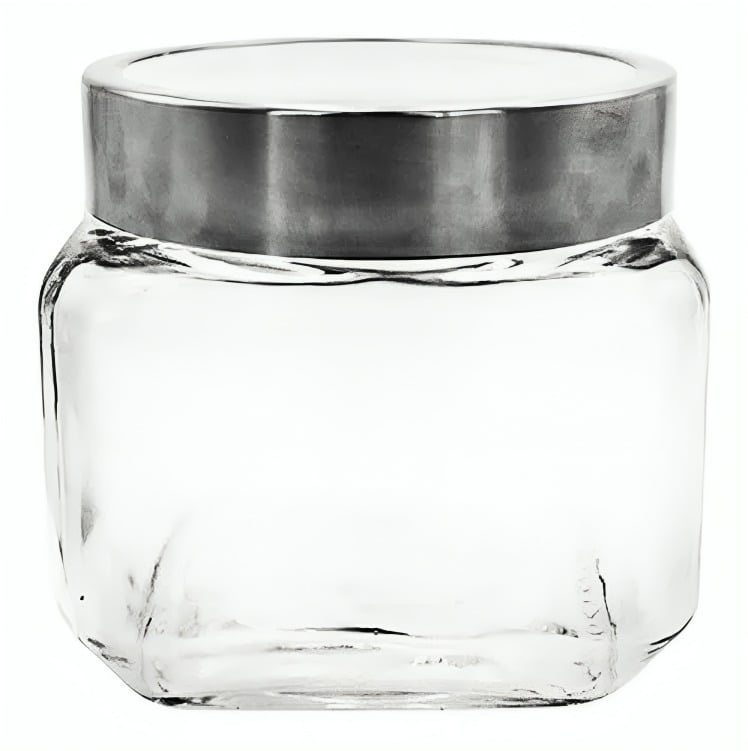 FRASCO CANISTER DE VIDRIO 850 ML 11 X 10,5 CM - 2