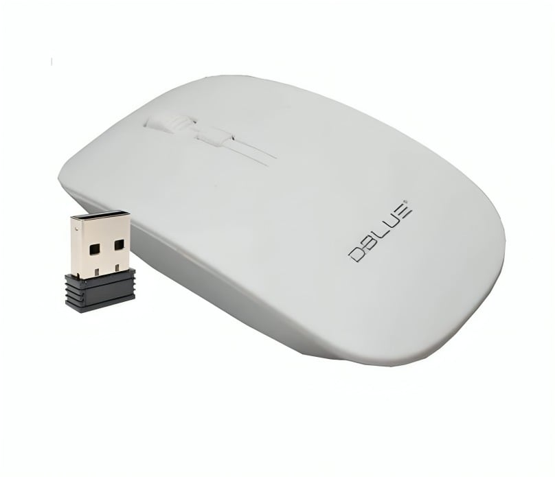 MOUSE INALAMBRICO 2.4 GHZ 1000 DPI - WHITE - 2