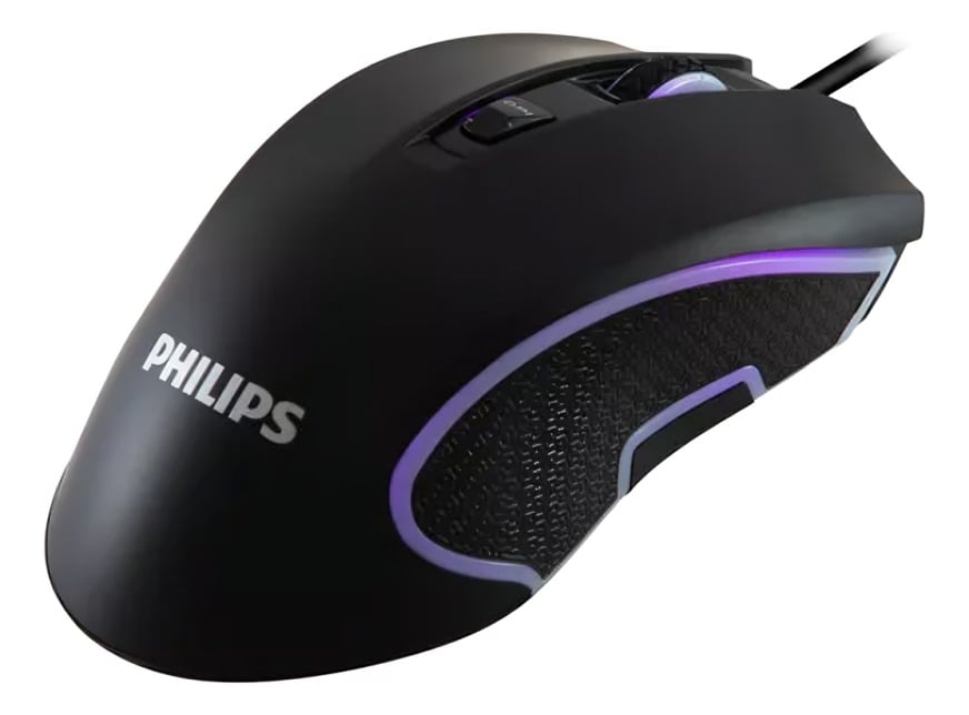SPK9413 MOUSE GAMER ALAMBRICO PHILIPS 6 BOTONES - 1