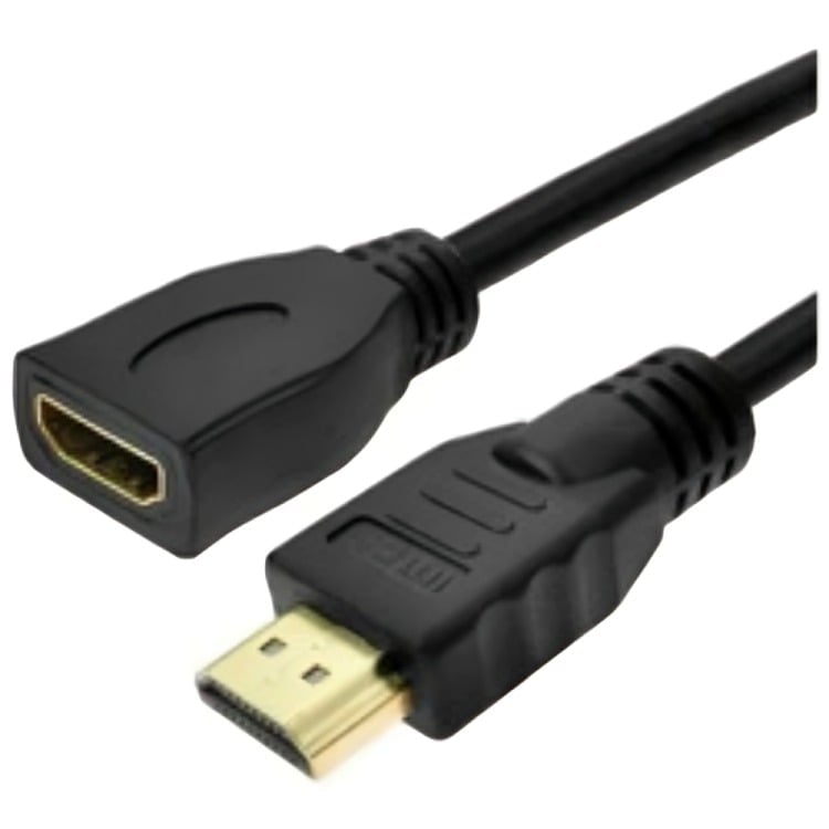 CABLE HDMI MACHO A HDMI HEMBRA DE 50CM - 2