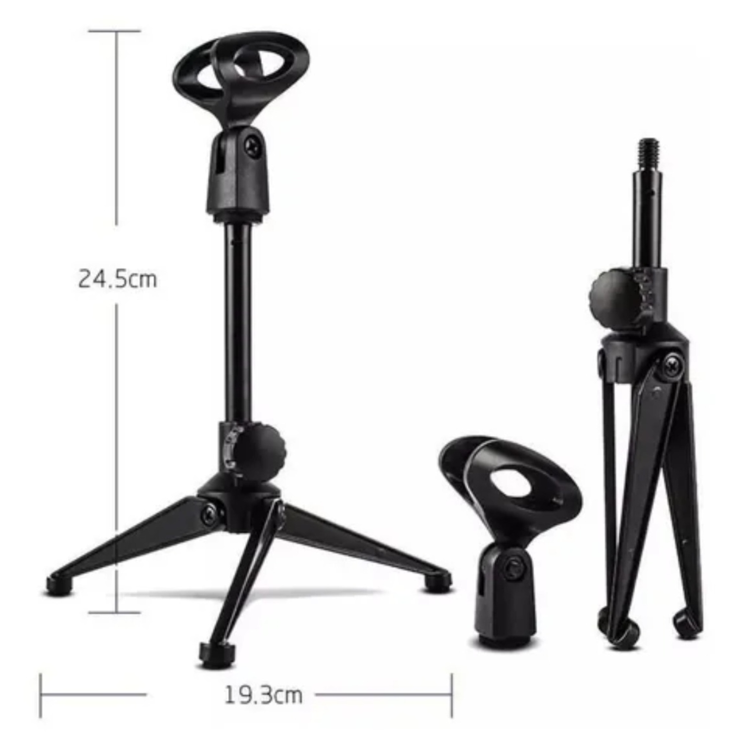SOPORTE MESA TRIPODE PARA MICRÓFONO STAND - 2