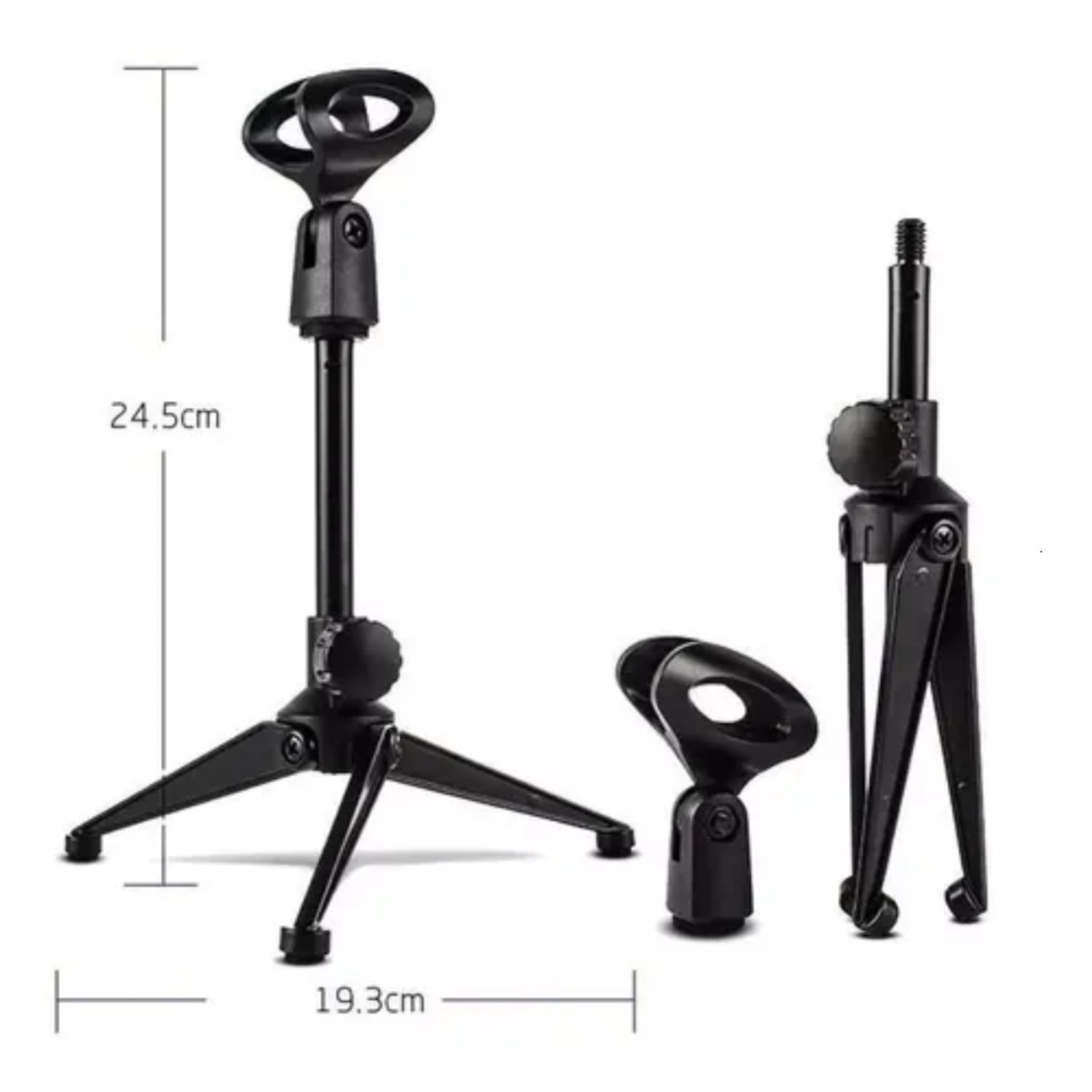 SOPORTE MESA TRÍPODE PARA MICRÓFONO STAND - 4