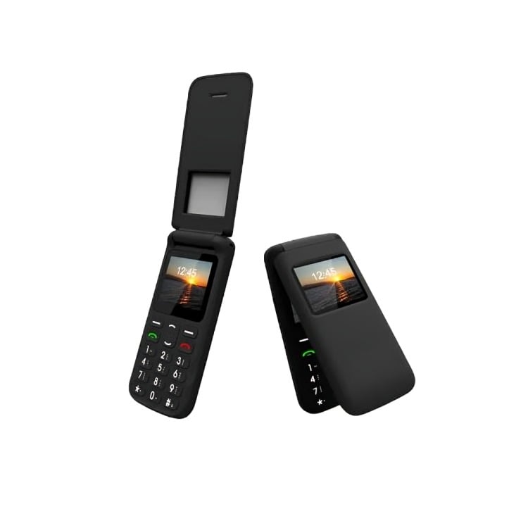 TELÉFONO SENIOR TECNOLAB 4G TL456 SHELL SHAPE AZUL - 2