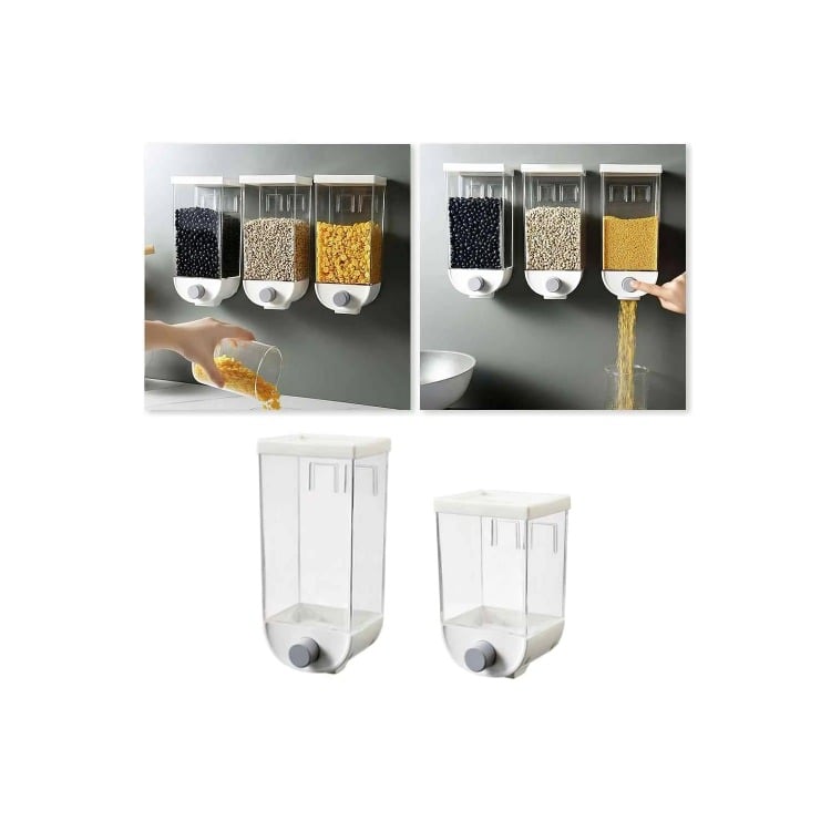 DISPENSADOR DE CEREALES PARA PARED 1 LT - 2