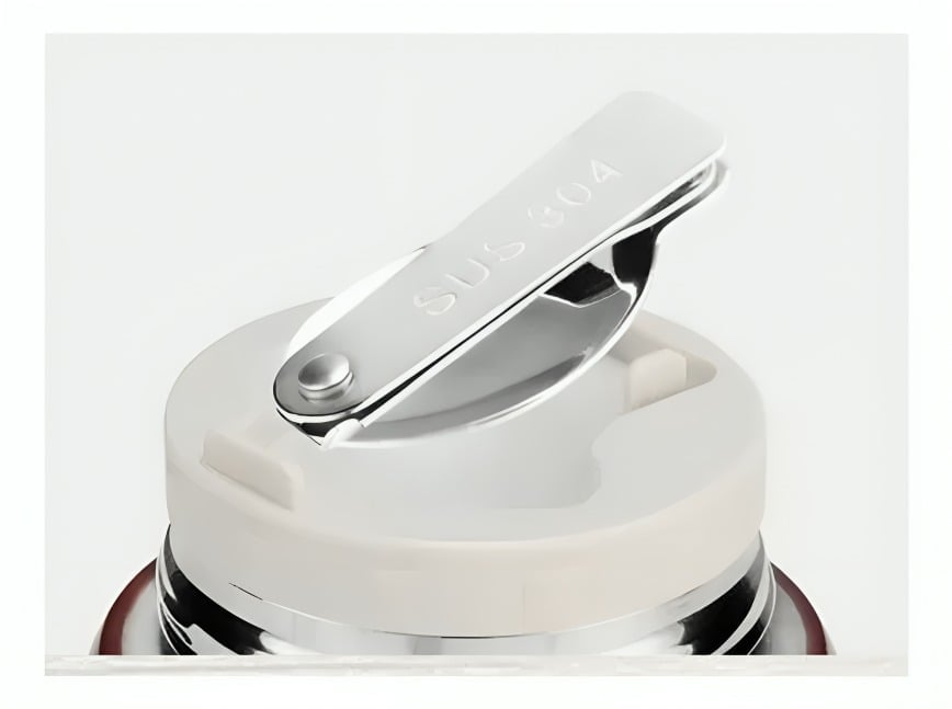TERMO COMIDA ACERO INOX 750 ML - ROJO - 3