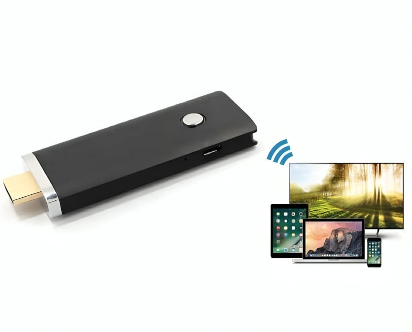 TRASMISOR MIRASCREEN 5GHZ WIFI DISPLAY DONGLE 1080P CONVERTIDOR - 1