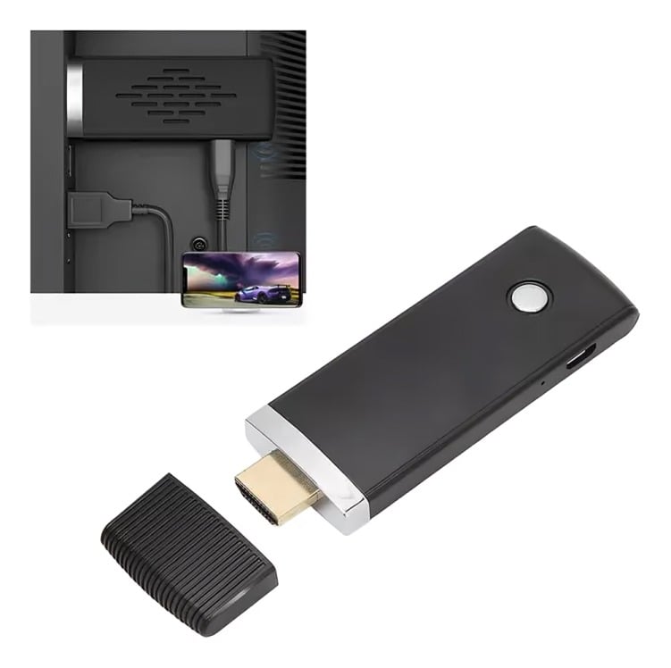 TRASMISOR MIRASCREEN 5GHZ WIFI DISPLAY DONGLE 1080P CONVERTIDOR - 2