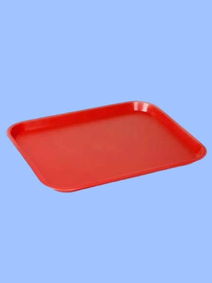BANDEJA ROJA 45,7X35,6 CM - 1