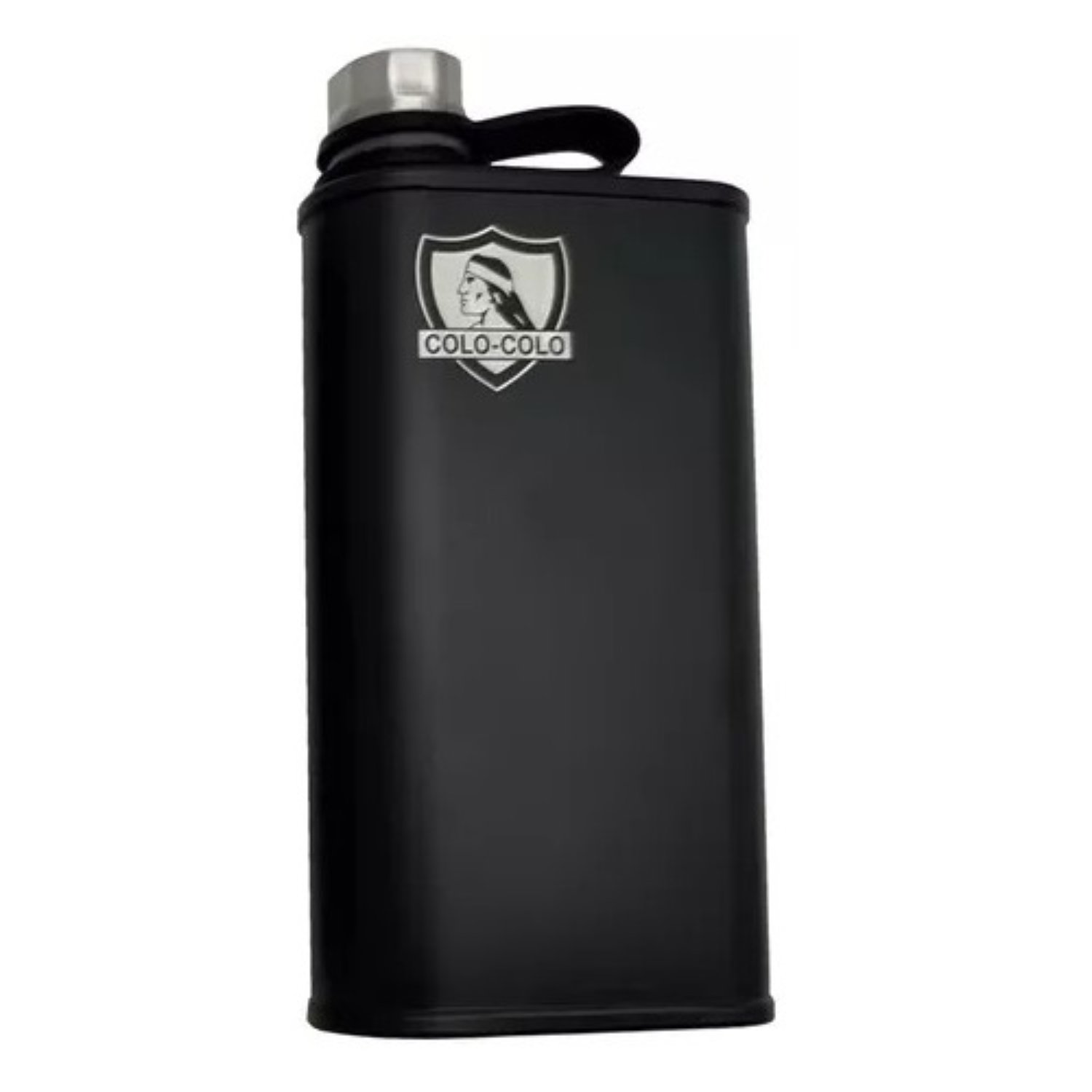 BOTELLA PETACA METÁLICA 270ML COLO COLO COLOR NEGRO - 1