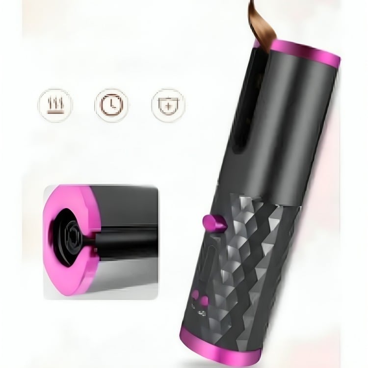 OEM ONDULADOR RIZADOR DE CABELLO PORTATIL AUTOMATICO USB