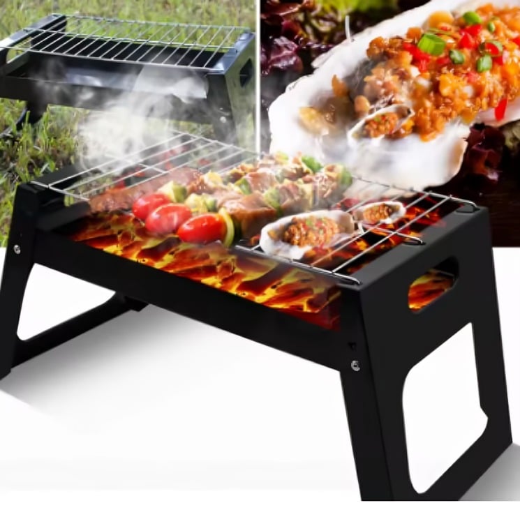 PARRILLA PLEGABLE 48X21X21 CAJA ROJA - 3