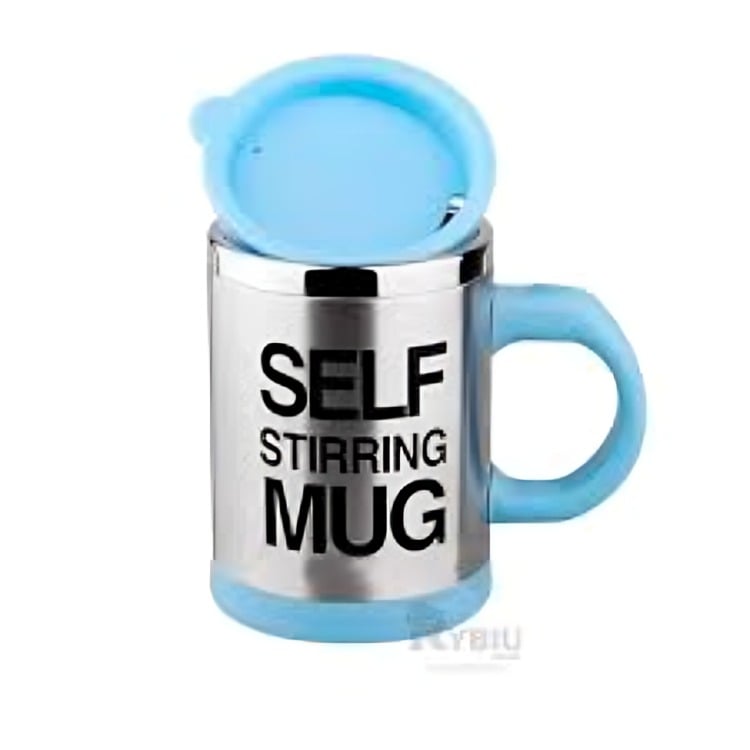 TAZA MEZCLADORA DE LÌQUIDOS CELESTE - 2