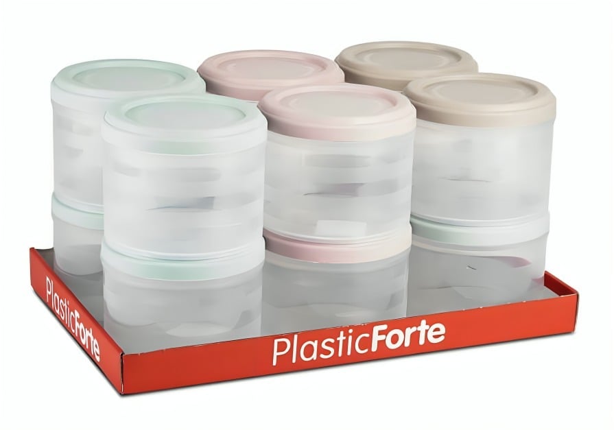 CONTENEDOR PLASTICO CON TAPA 500ML - 3