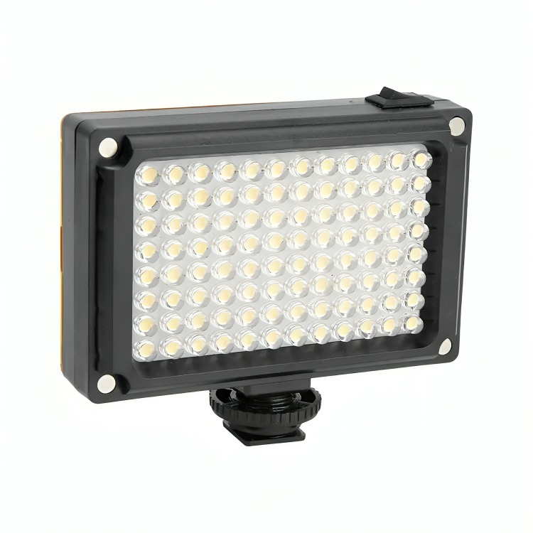 FOCO DE CÁMARA 96 LED FLASH BATERÍA CON 2 FILTROS - 2