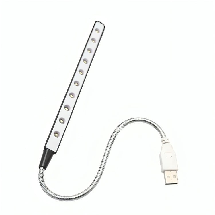 LAMPARA LED USB LINTERNA FLEXIBLE NOTEBOOK - 1