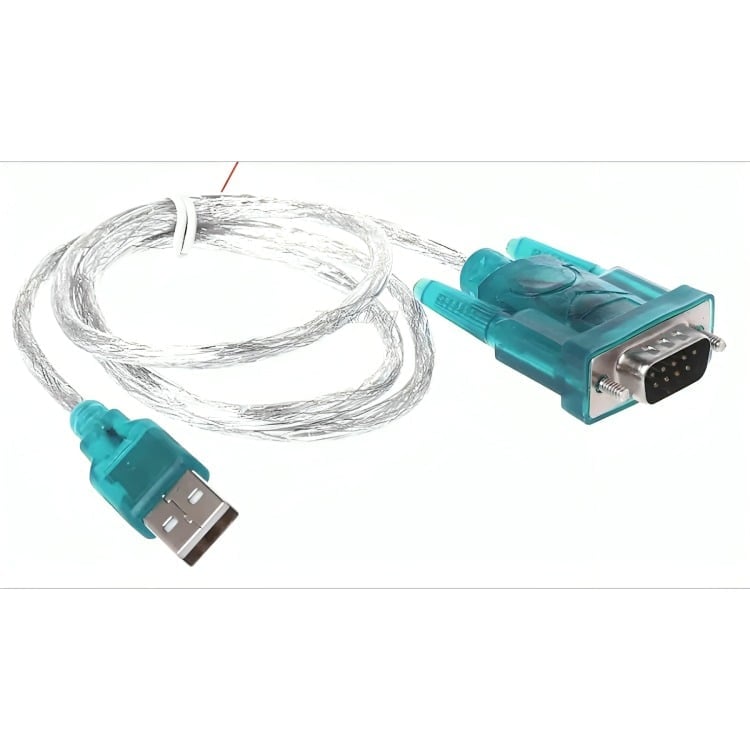 GENÉRICO CABLE ADAPTADOR DE CONEXIÓN USB A RS232, D-SUB, DB, 9 PIN 1M