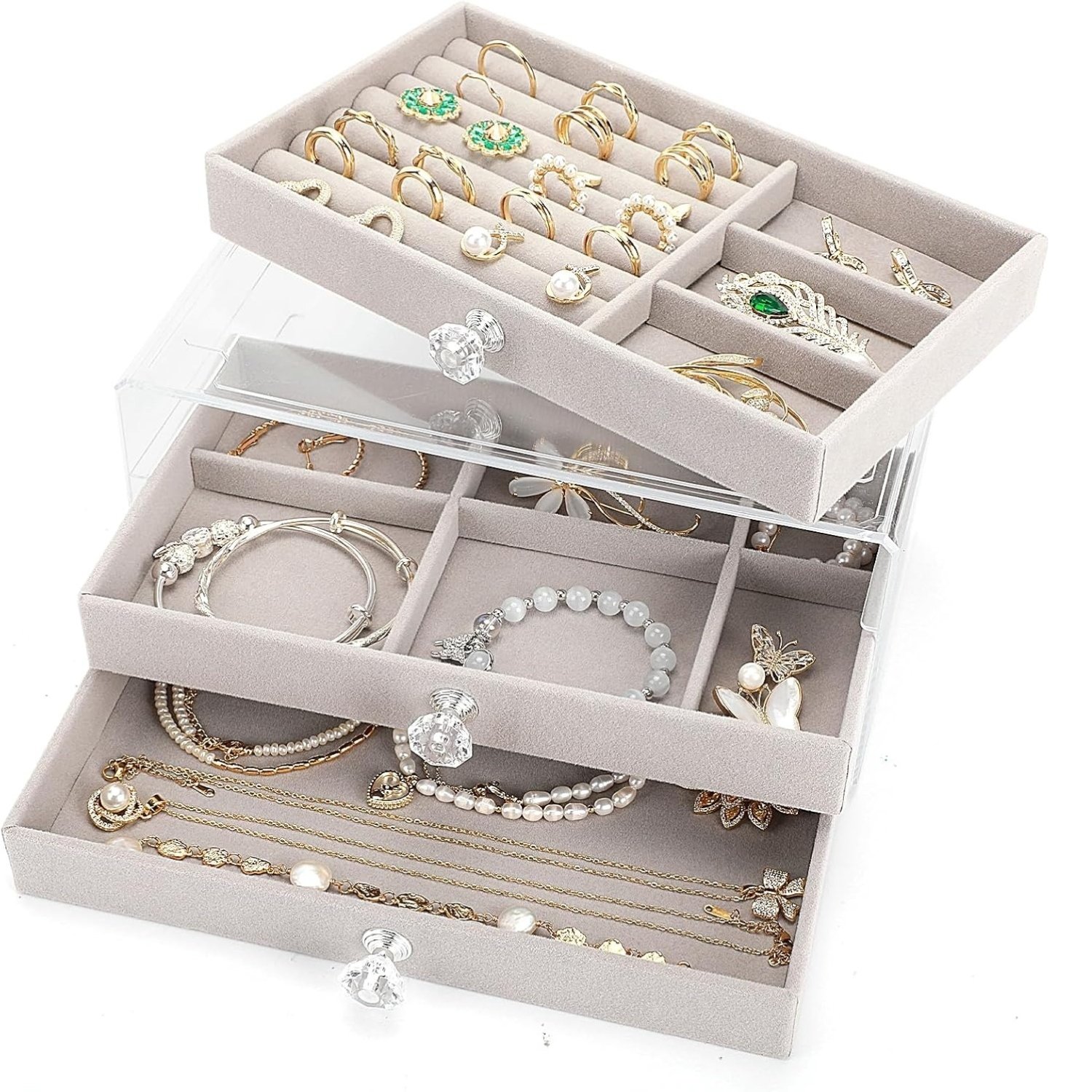 CAJA DE ALMACENAMIENTO DE JOYAS - 2