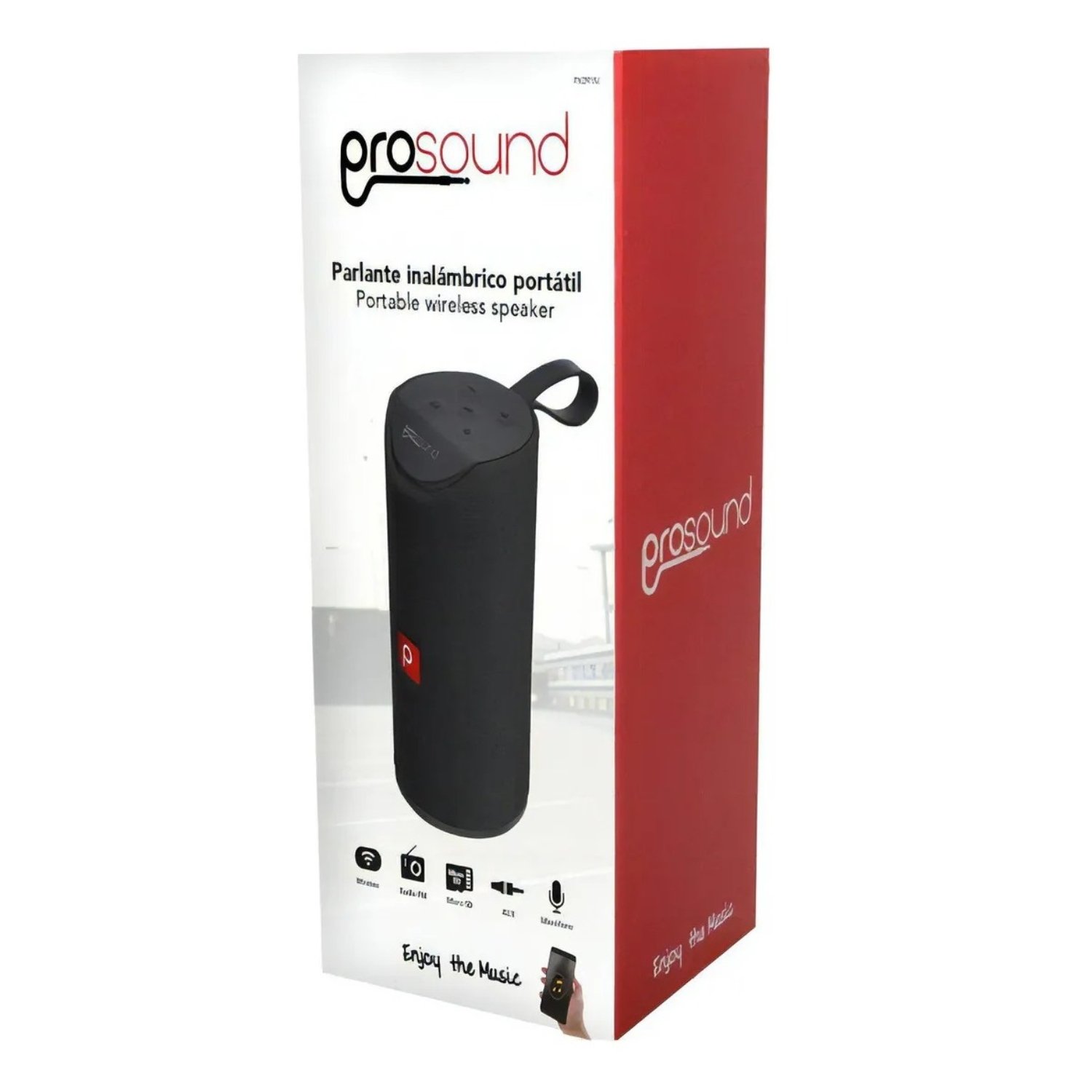 PARLANTE BT P391 PROSOUND NEGRO - 2