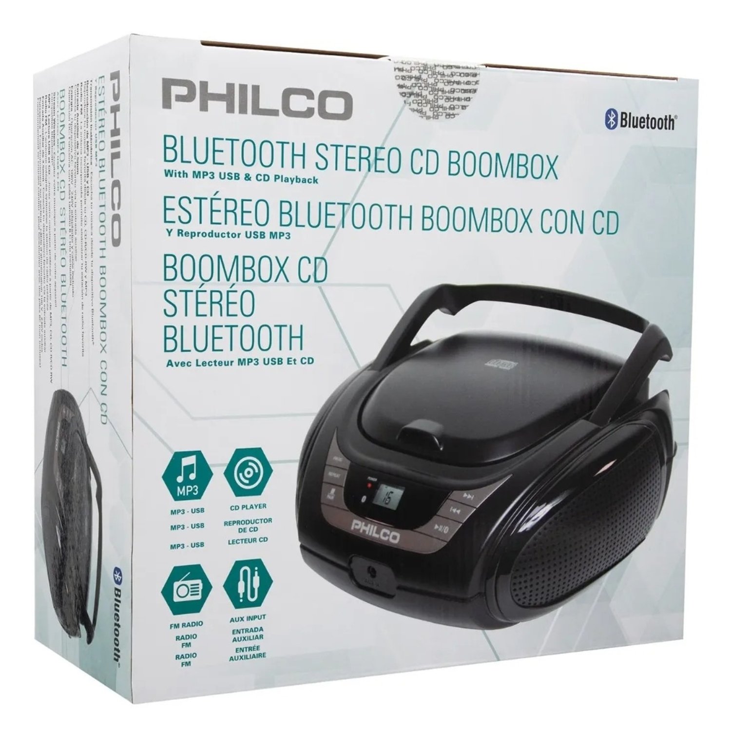 RADIO BOOMBOX BT PJB2120BT PHILCO - 2