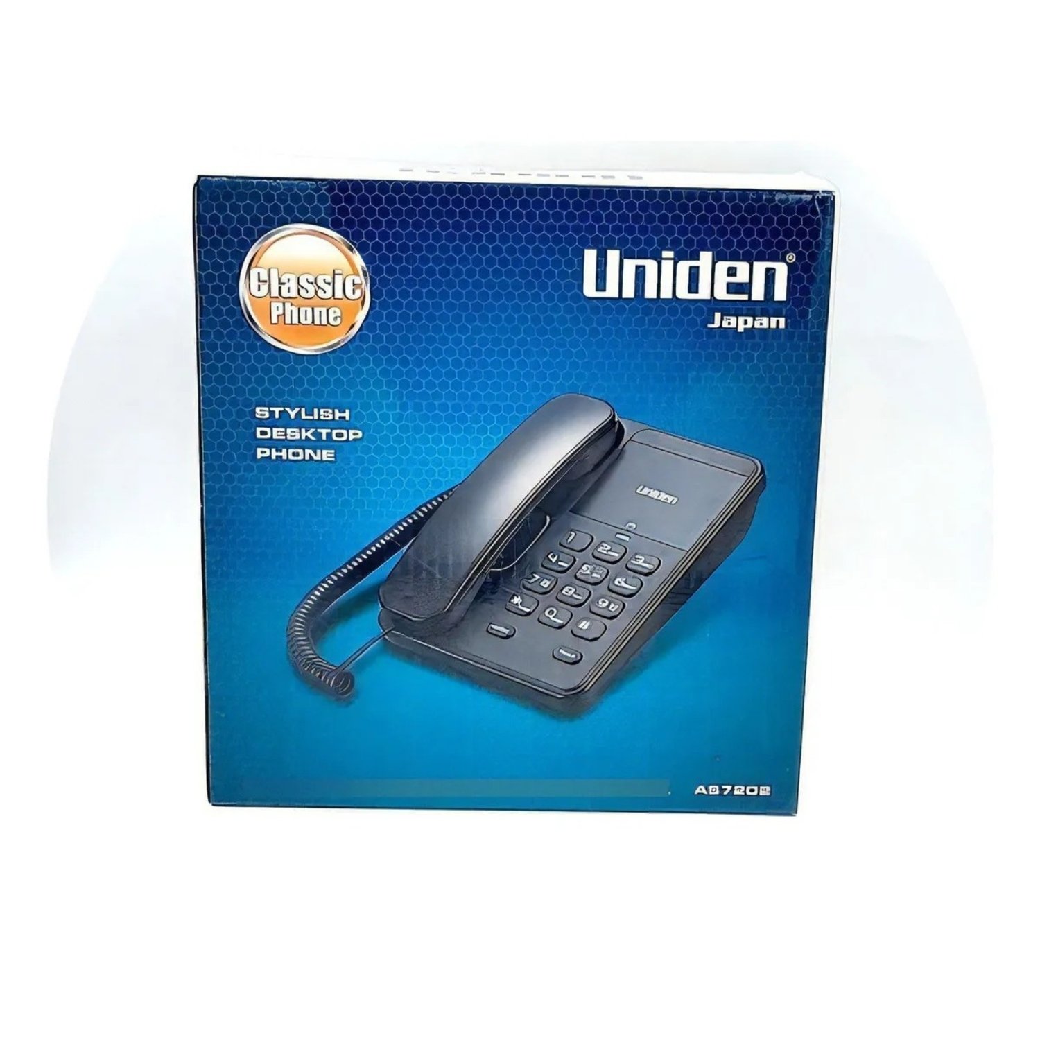 TELEFONO AS-7202 SOBREMESA UNIDEN NEGRO - 1