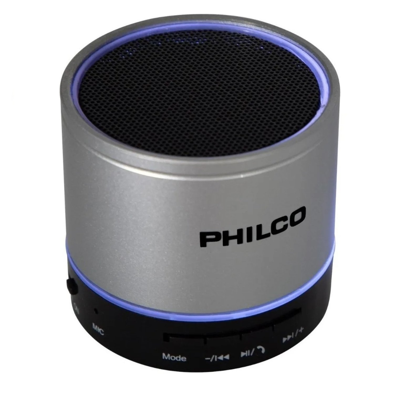 PARLANTE PORTATIL BLUETOOTH-USB P295 PLATA - 3
