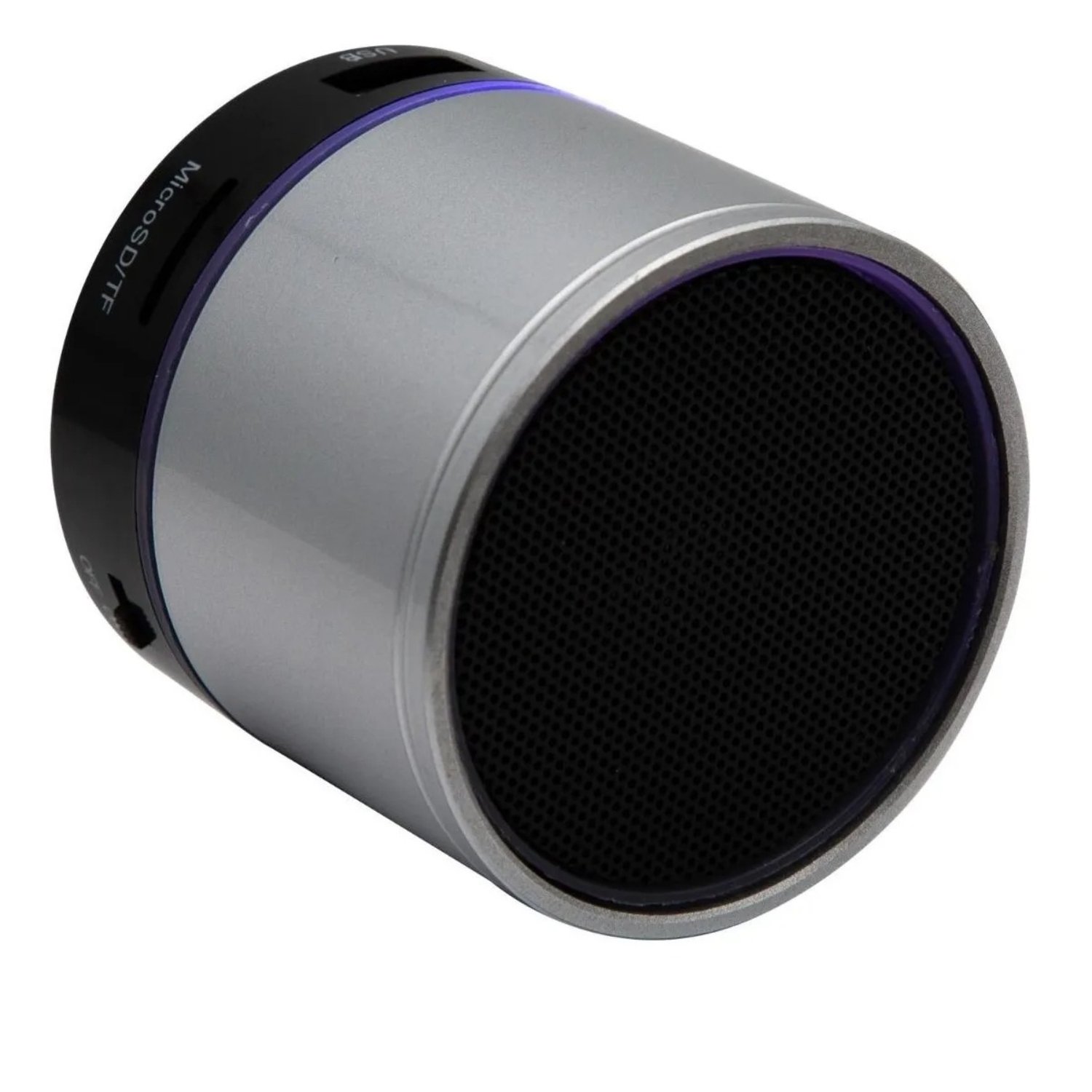 PARLANTE PORTATIL BLUETOOTH-USB P295 PLATA - 4