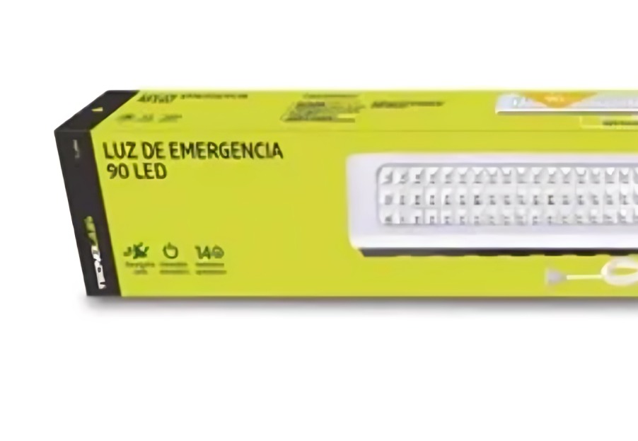 LAMPARA DE EMERGENCIA CON 90 LED RECARGABLE TECNOLAB - 3