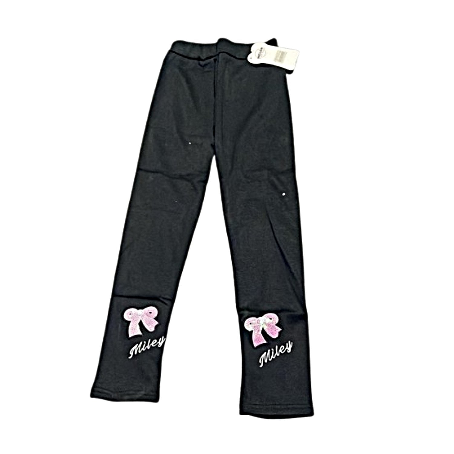 CALZA INVIERNO LAZOS NIÑAS 60 CM (6-7 AÑOS) NEGRO - 1